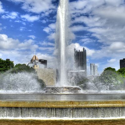 Point State Park fountain, Pittsburgh